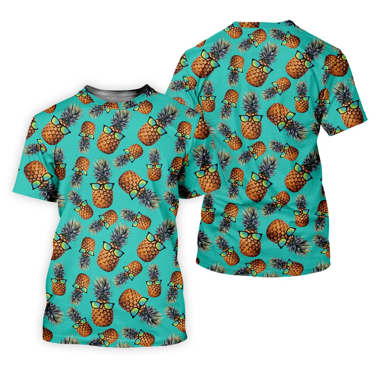 Cool Pineapple Tropical Theme Hawaiian Golf Shirt, Golf Shirt For Women, Golfing Apparel SH818