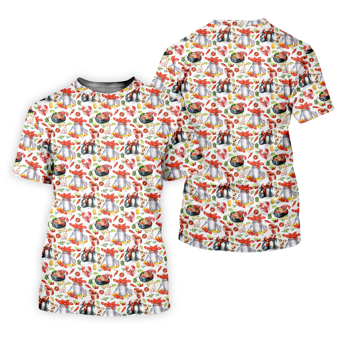 Crawfish Boil Pot Hawaiian Golf Shirt, Louisiana Crawfish Season Golf Shirts For Men SH818