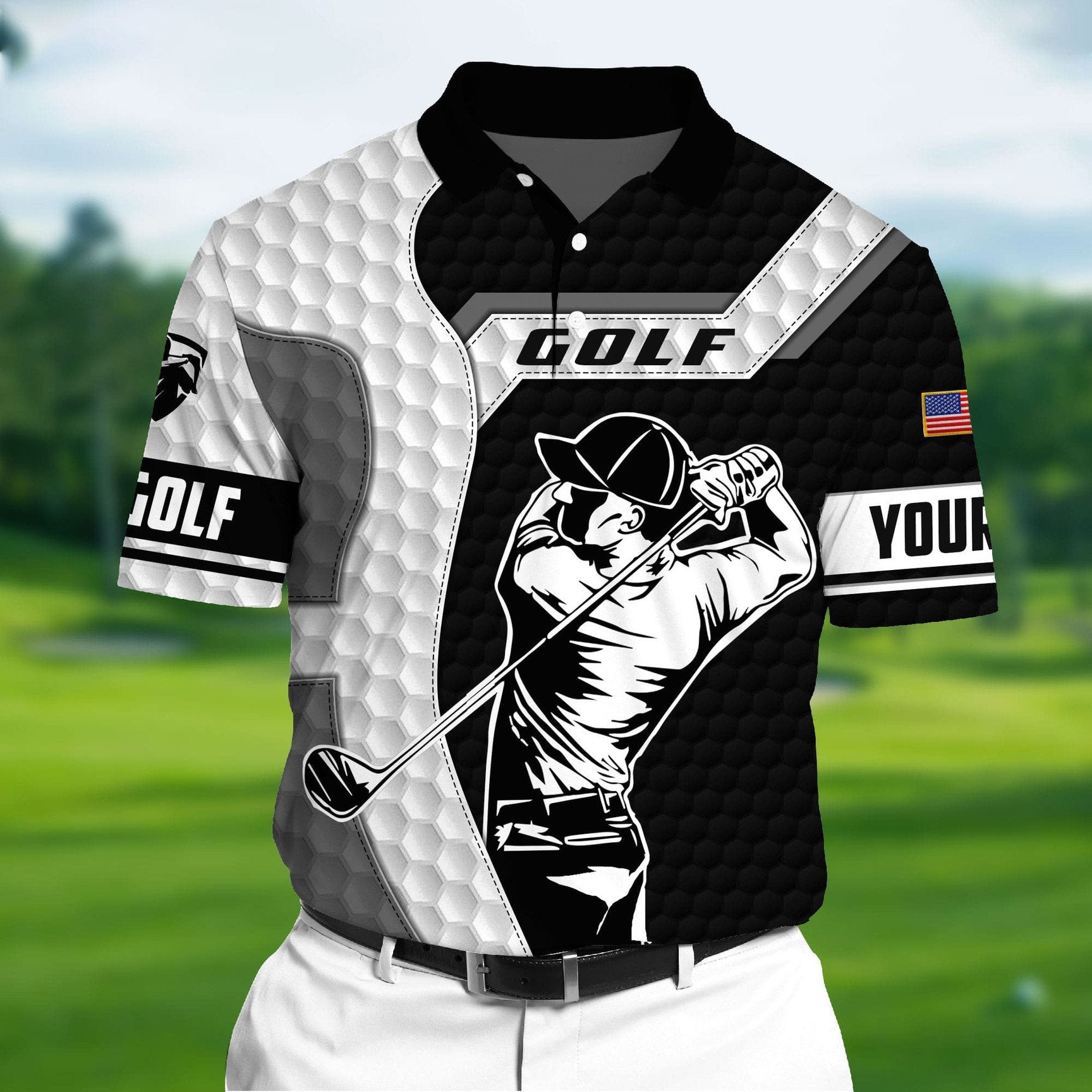 Custom Polo Golf Shirt, Golf Polos For Men, Gifts For Golf Lover SH818