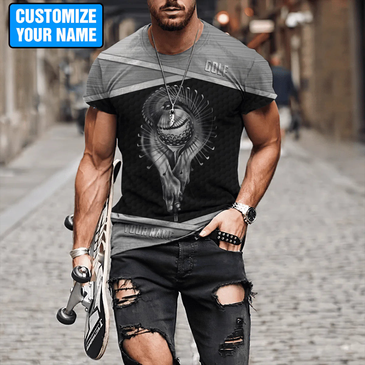 Custom Golf Polo Shirt, Golf Apparel, Golf Gift For Men SH818
