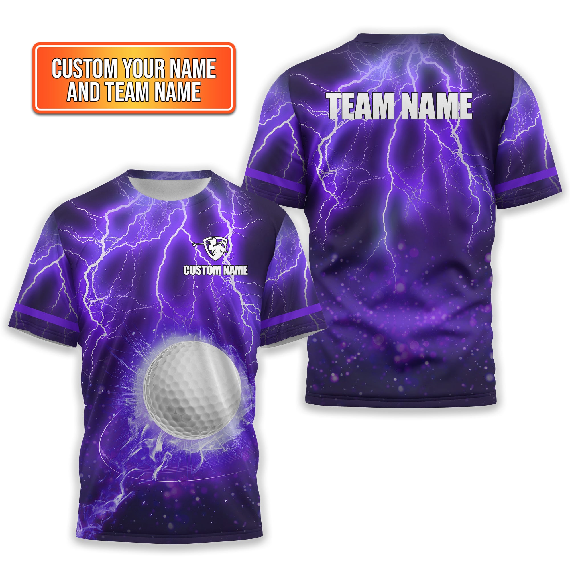 Custom Men's Golf Polo Shirt With Team Name, Golfing Apparel, Gift For Golfers SH818