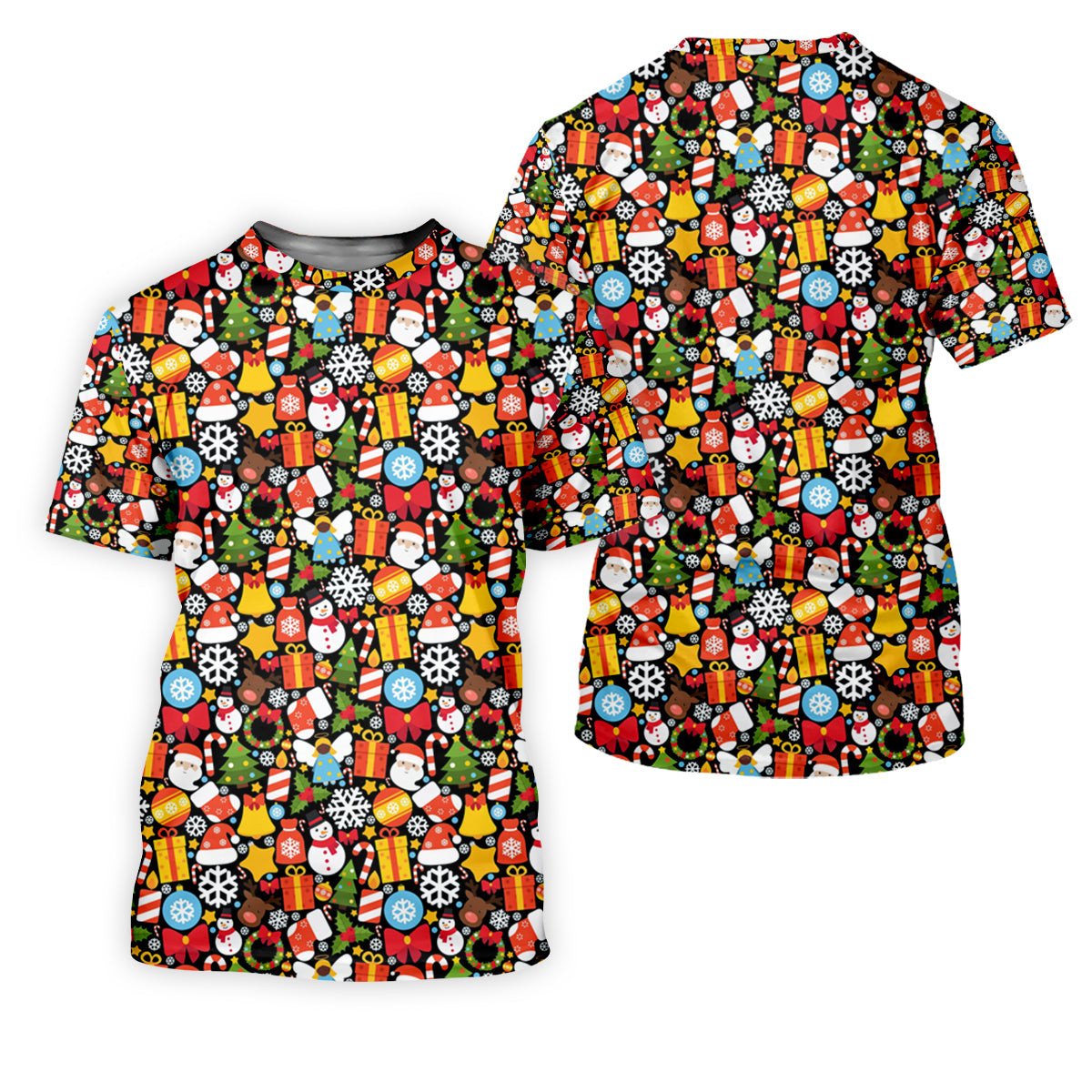 Festive Christmas Golf Tops For Men, Christmas Golf Shirt, Polo Shirts For Men, Golf Gift For Men SH818