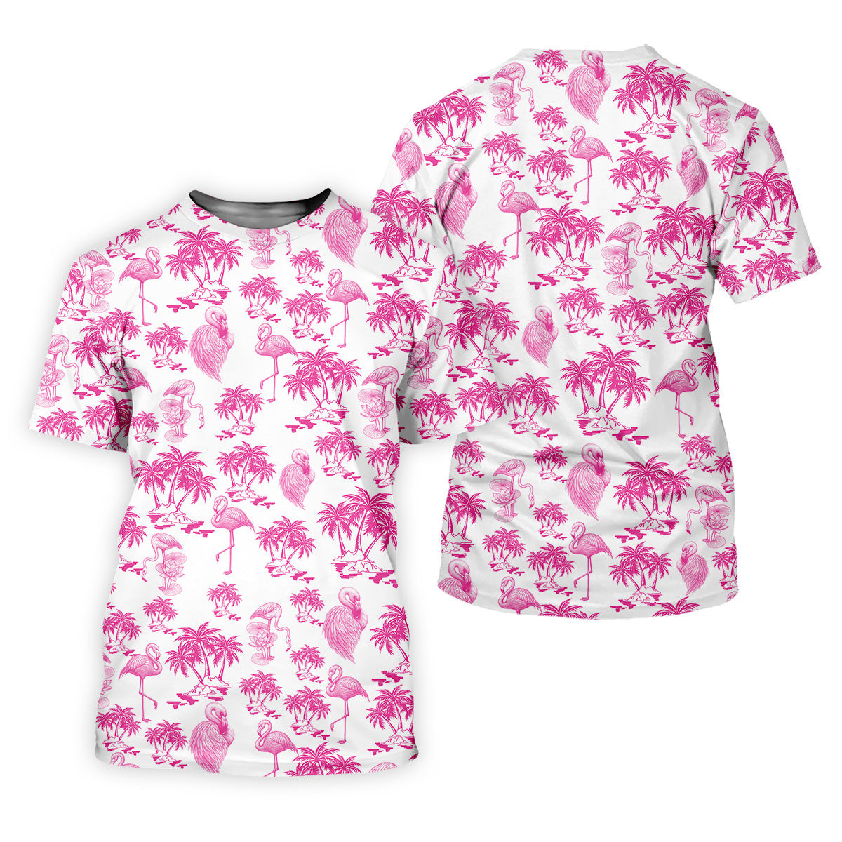 Funny Flamingo Coconut Men Polo Shirt, Fun Golf Polos For Men, Golf Shirts, Dad Golf Gift, Polo Golf SH818