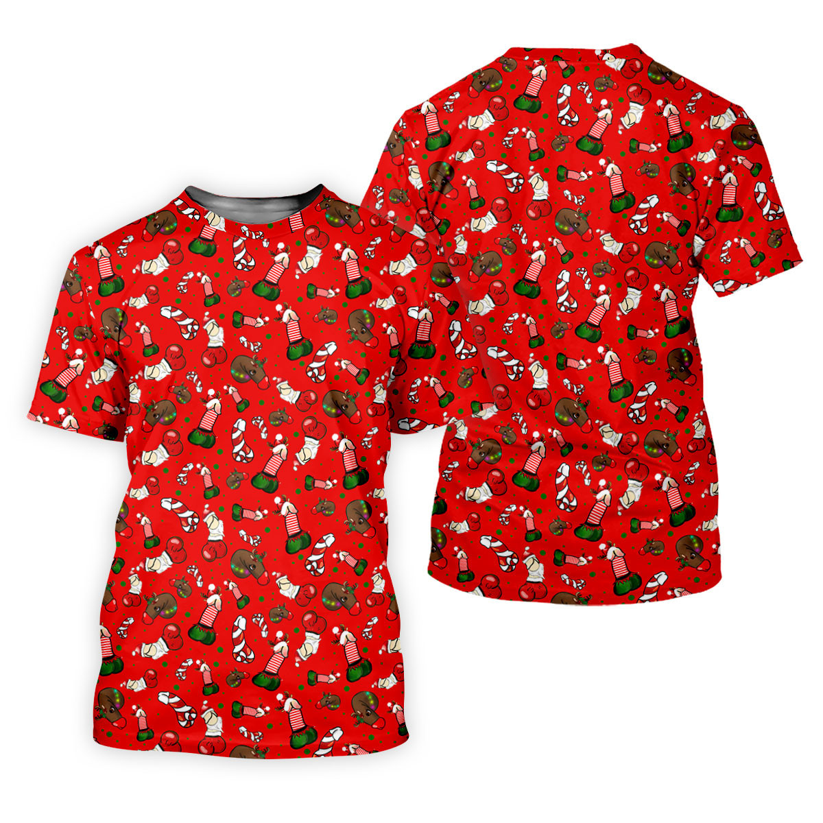 Funny Christmas Golf Tops For Men, Funny Dirty Red Golf Shirt, Christmas Golf Shirt, Golfing Apparel SH818