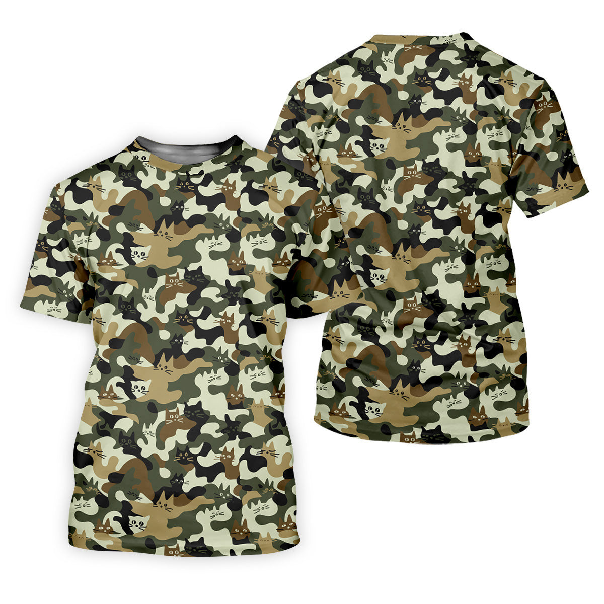 Funny Cat Camo Women Golf Shirt, Cat Golf Shirt, Funny Golf Shirt, Ladies Golf Shirt SH818