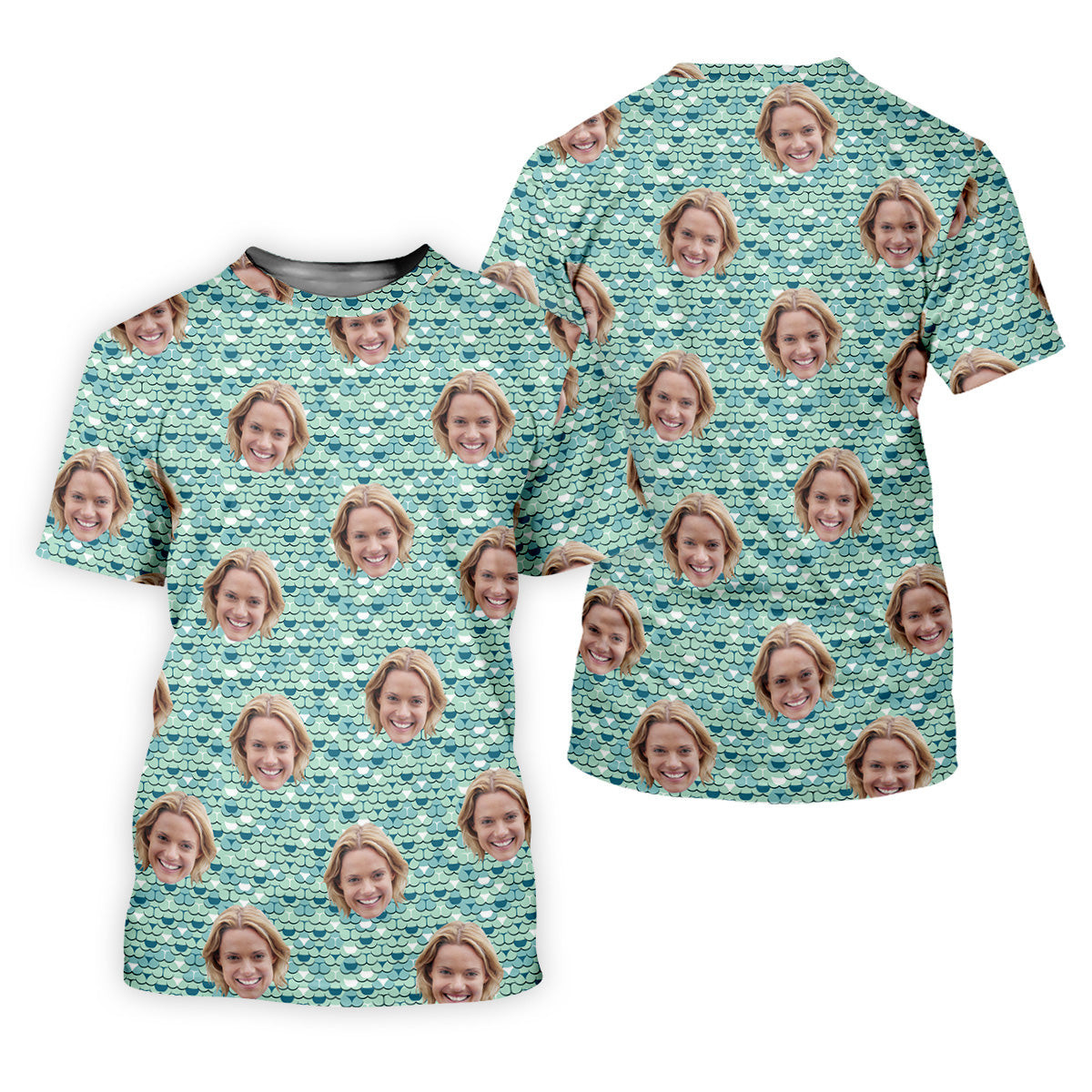 Funny Butt Green Golf Polo Shirt, Custom Face Golf Shirt, Fun Womens Golf Shirts, Ladies Golf Shirt SH818