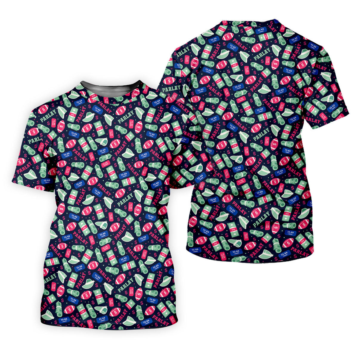 Funny Sports Betting Parlay Hawaiian Golf Shirt, Golf Polo For Women, Printed Golf Shirt SH818