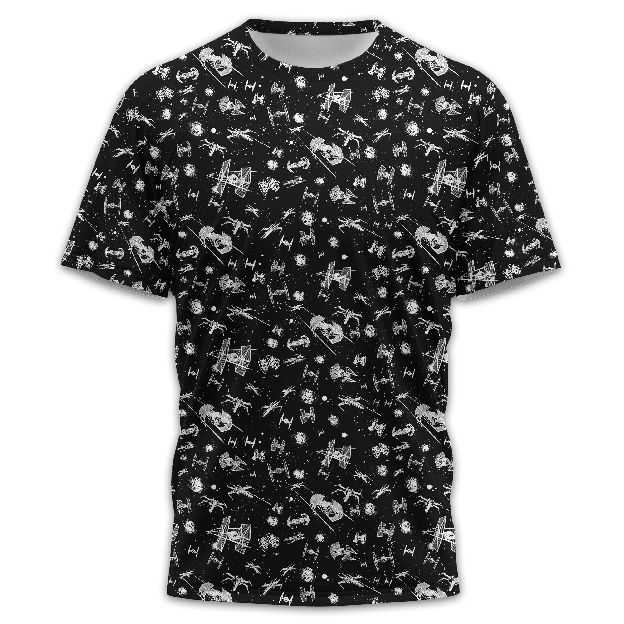 Black Galaxy Golf Polo Shirt, Gift For Golfers, Golf Gift For Men SH818