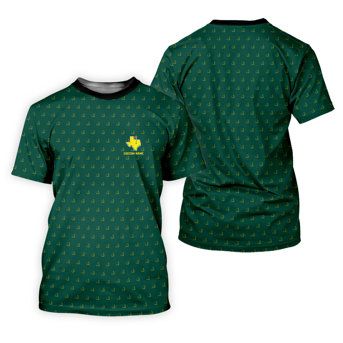 Custom State Logo Golf Tournament Polo Shirt, Performance Golf Shirt, Golf Shirts For Men, Polo For Men SH818