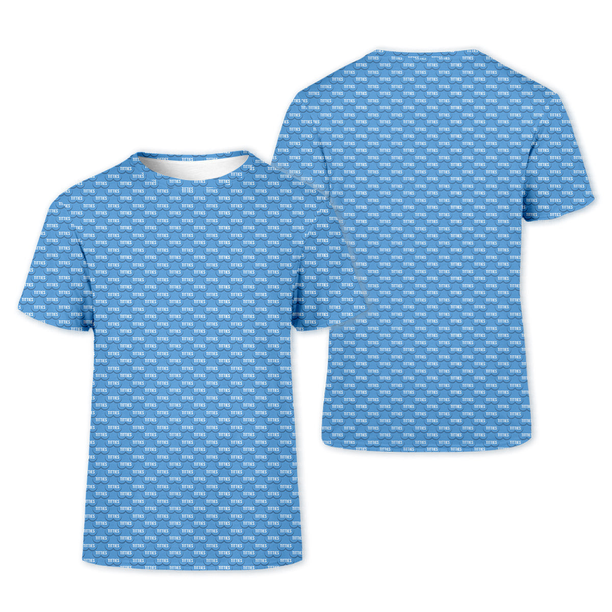 Funny Blue Golf Shirt, Patterned Golf Polo Shirts, Ladies Long Sleeve Golf Shirts, Matching Golf Shirts SH818