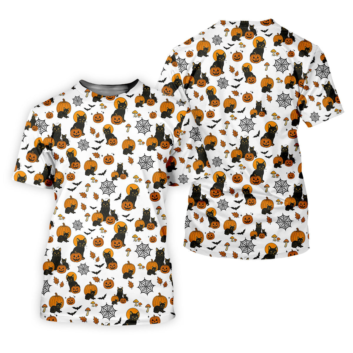 Halloween Black Cat, Pumpkin Shirt, Funniest Halloween Shirts, Womens Golf Tops, Ladies Golf Polo, Golfing Apparel SH818