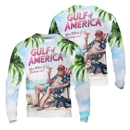Gulf Of America Shirt, US Patriotic Pride Unisex Tropical Hawaiian Aloha Shirt, USA Golf Shirt SH818