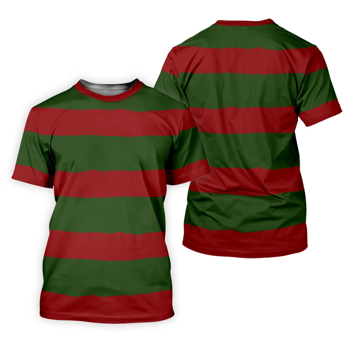 Halloween Freddy Classic Horror Characters Stripe Golf Shirt, Halloween Golf Shirt, Golf Shirt For Women SH818