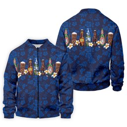 Hawaiian Beer Floral Golf Shirt, Men's Golf Shirt, Golf Polo Shirts For Men SH818