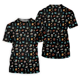 30th Anniversary Sport Movie Character Black Golf Shirt, Fun Women's Golf Shirts, Ladies Golf Shirt SH818