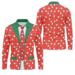Ho Merry Christmas Funny Print Golf Tops For Men, Christmas Golf Shirt, Polo Shirts For Men SH818