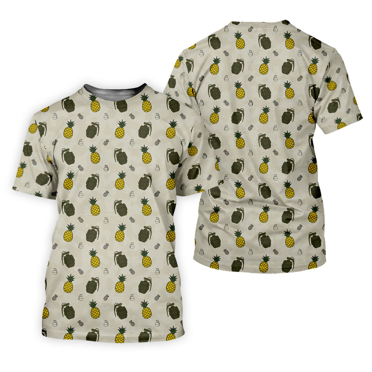 Funny Pineapple Golf Polo Shirts, Golfing Apparel, Men Golf Gift, Funny Golf Shirt SH818