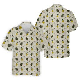 Funny Pineapple Golf Polo Shirts, Golfing Apparel, Men Golf Gift, Funny Golf Shirt SH818