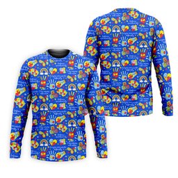 I Love Someone With Autism Blue Golf Shirt, Autism Awareness Color Polo Shirts For Men, Golf Shirts For Men SH818
