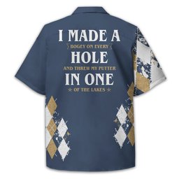 I Made A Bogey Personalized Golf Polo Shirt, Golf Shirt For Men, Gift For Golfers SH818