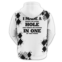 I Made A Bogey Personalized Golf Polo Shirt, Golf Shirt, Gift For Golfers SH818
