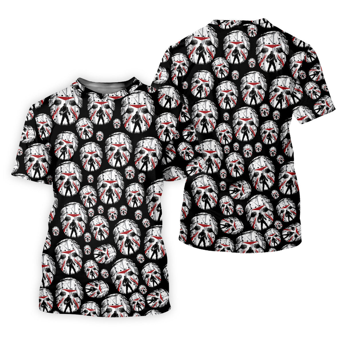 Jason Horror Character Women Golf Shirt, Horror Movie Shirt, Halloween Golf Shirt, Scary Halloween Shirts SH818