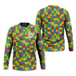 It's Okay To Be Different Colorful Puzzle Pattern Autism Awareness Men's Golf Shirt, Polo Shirts For Men SH818