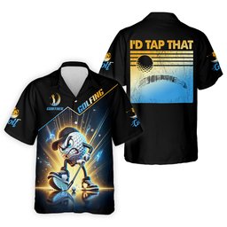 I'd Tap That Fun Golf Shirt, Golf Tops For Men, Golf Shirts For Men, Golf Gift For Men SH818