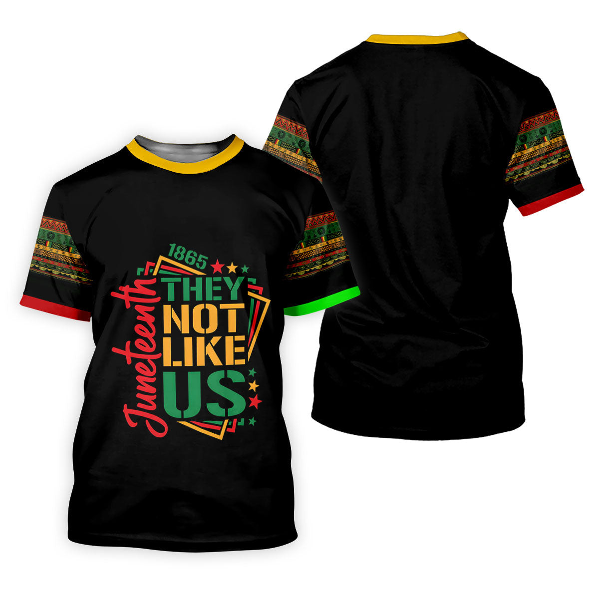 Juneteenth They Not Like Us 1865 Heritage Golf Polo Shirt, Golf Shirts For Women, Women's Golf Apparel SH818