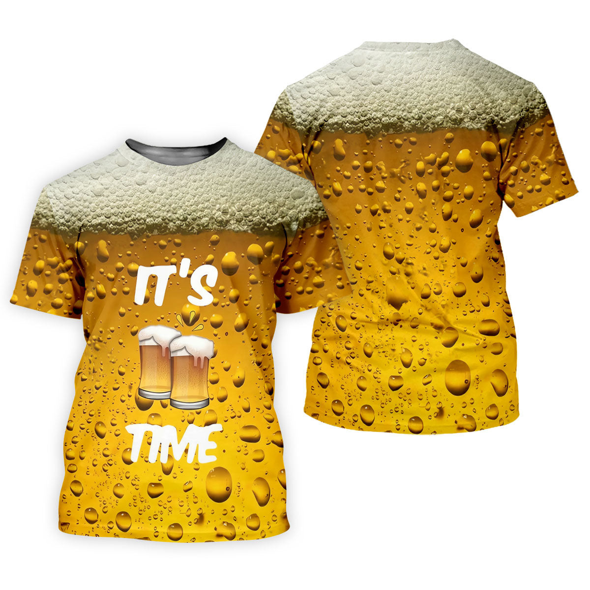 It's Time Golf And Beer Women's Golf Tops, Hawaiian Golf Shirt, Ladies Golf Polos SH818