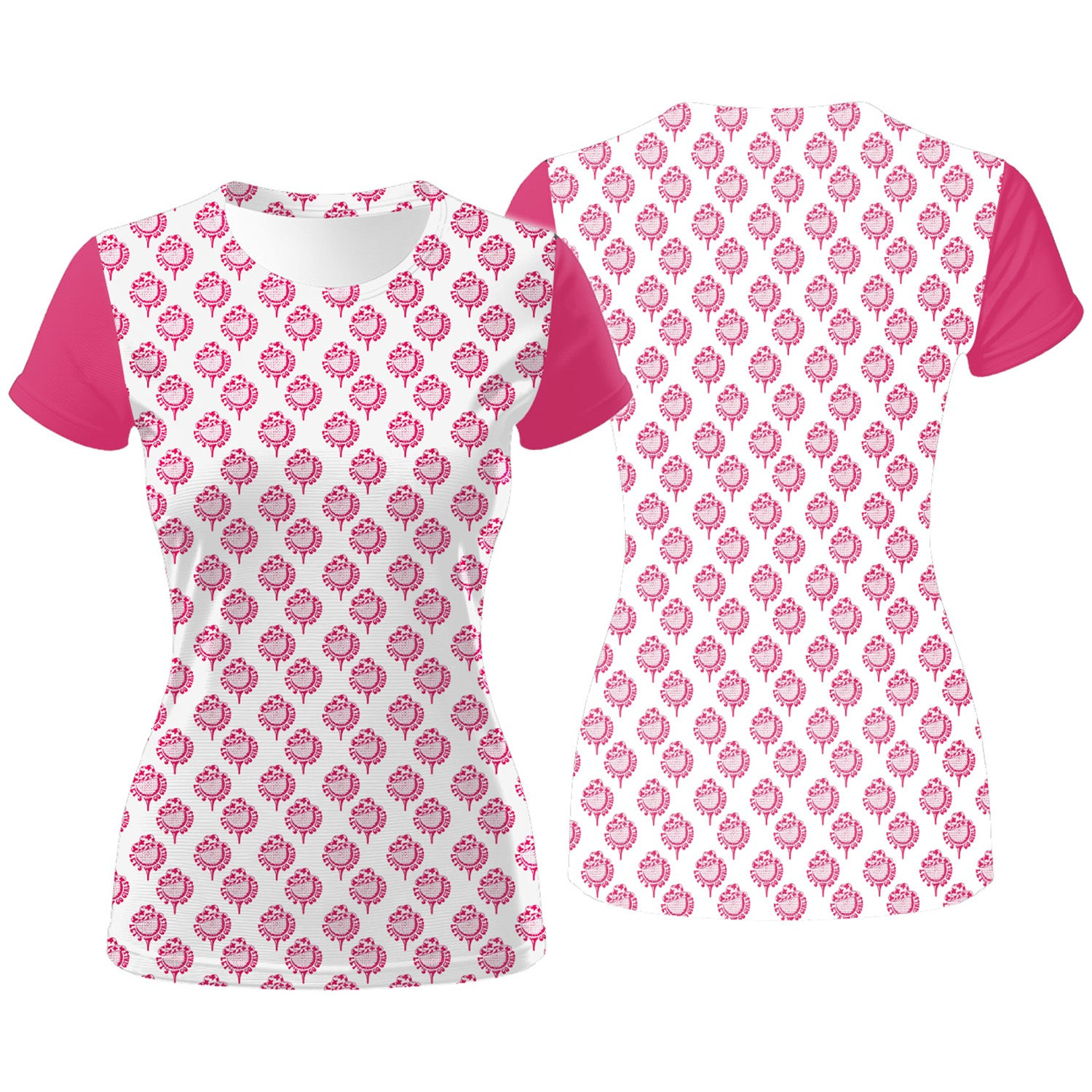 Let's Go Girls Womens Golf Polo Shirt, Golfing Apparel, Womens Golf Gifts SH818