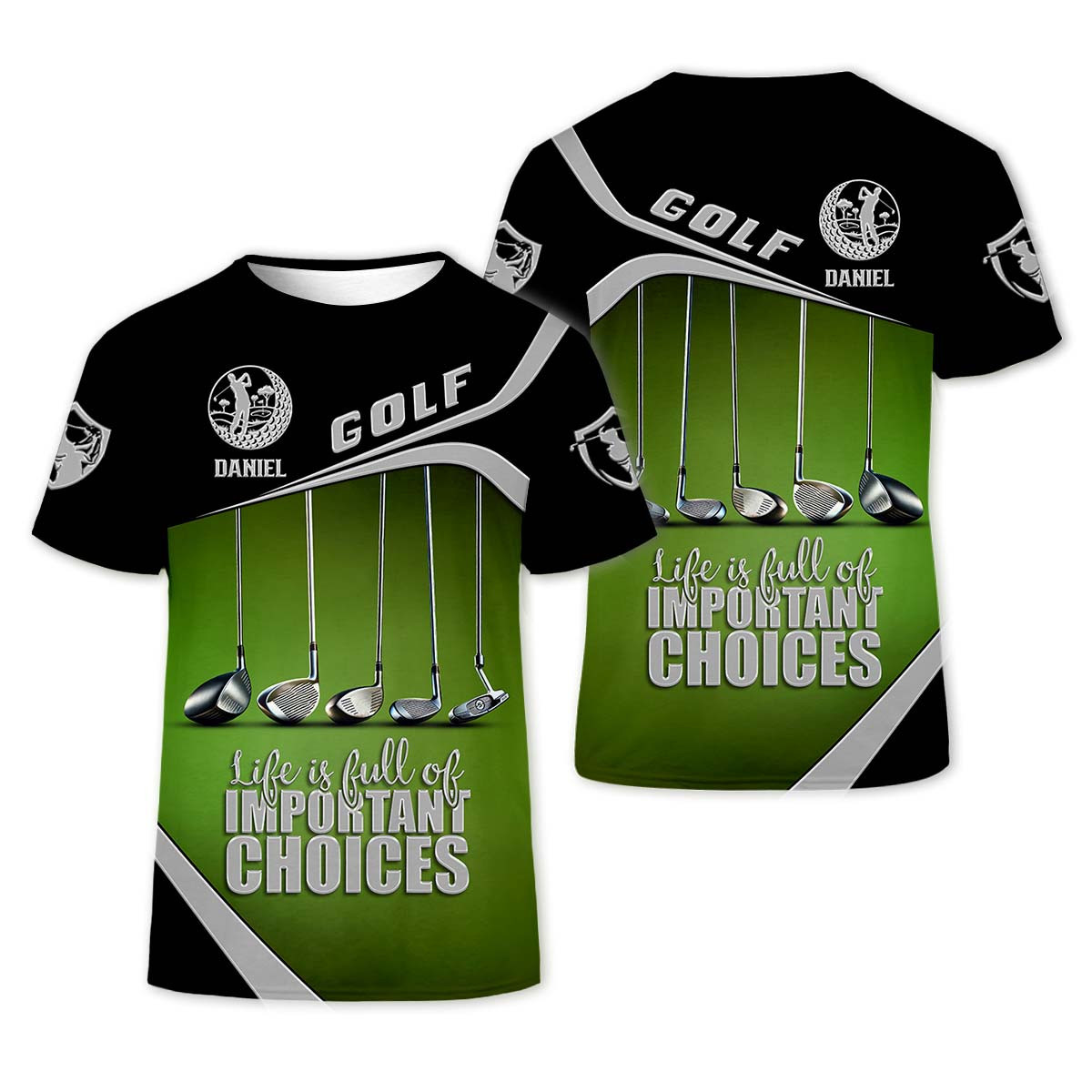 Life Is Full Of Important Choice, Custom Golf Shirt, Personalized Golf Shirt, Unique Gift For Golfer SH818