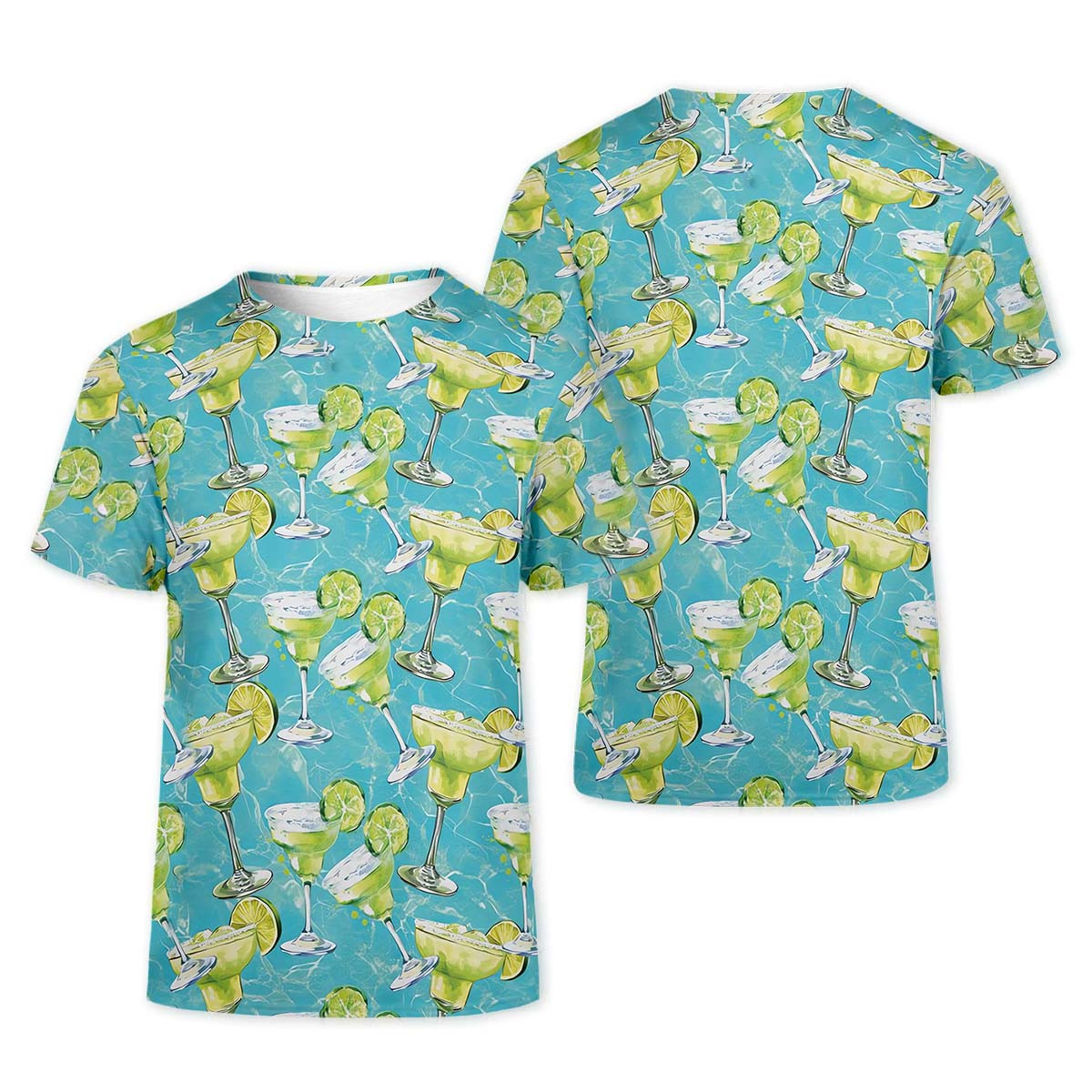 Margarita Cocktail Polo Shirt, Summer Golf Polo Shirts, Cocktail Summer Sleeveless Polo Shirt, Margarita Lover Golfer Gifts SH818