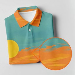 Monkey Gentleman Sunset Coast Hawaiian Golf Shirt, Women's Golf Tops, Ladies Golf Shirts SH818