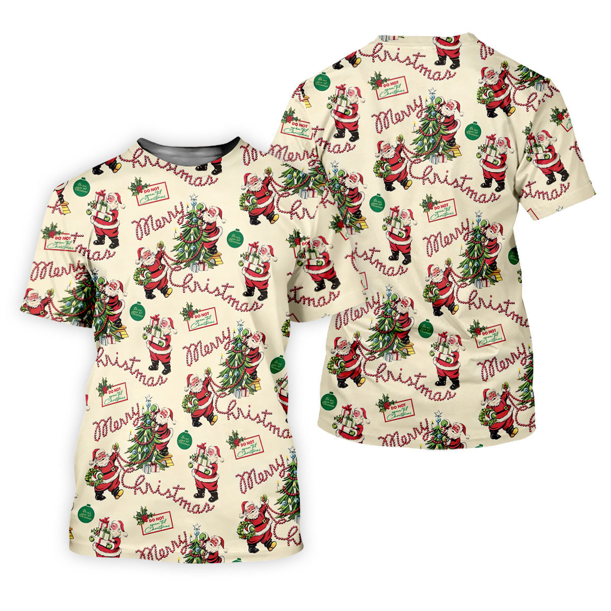 Merry Christmas Santa Mens Christmas Polo Shirt, Golf Tops For Men, Polo Shirts For Men, Christmas Golf Shirt SH818