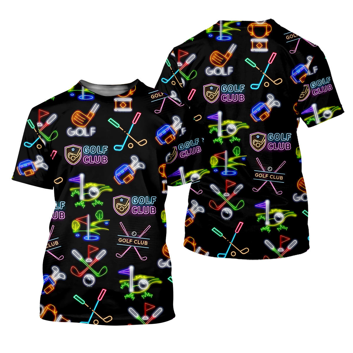 Neon Golf Clubs Womens Golf Polo Shirt, Ladies Golf Shirts, Womens Golf Wear SH818