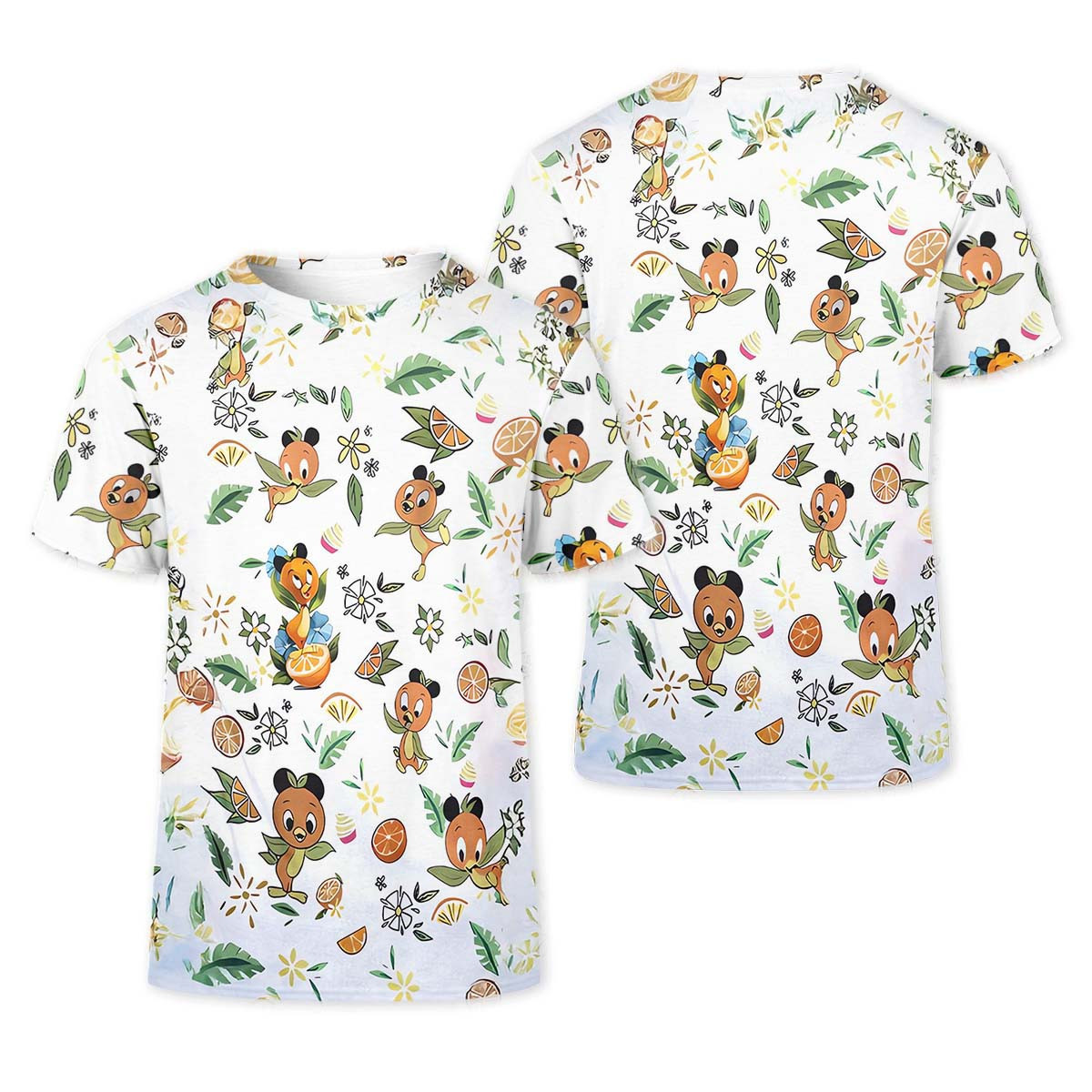 Orange Bird Men's Golf Polo Shirt, Golfing Apparel, Mens Golf Gift SH818