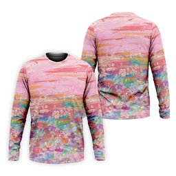 Ombre Colorful Breast Cancer Golf Shirt, Mens Pink Golf Polo, Matching Golf Shirt, Golf Gift For Men SH818