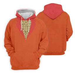 Orange Blue Tuxedo Men's Funny Golf Shirts, Father's Day Golf Shirt, Golf Gift For Dad SH818