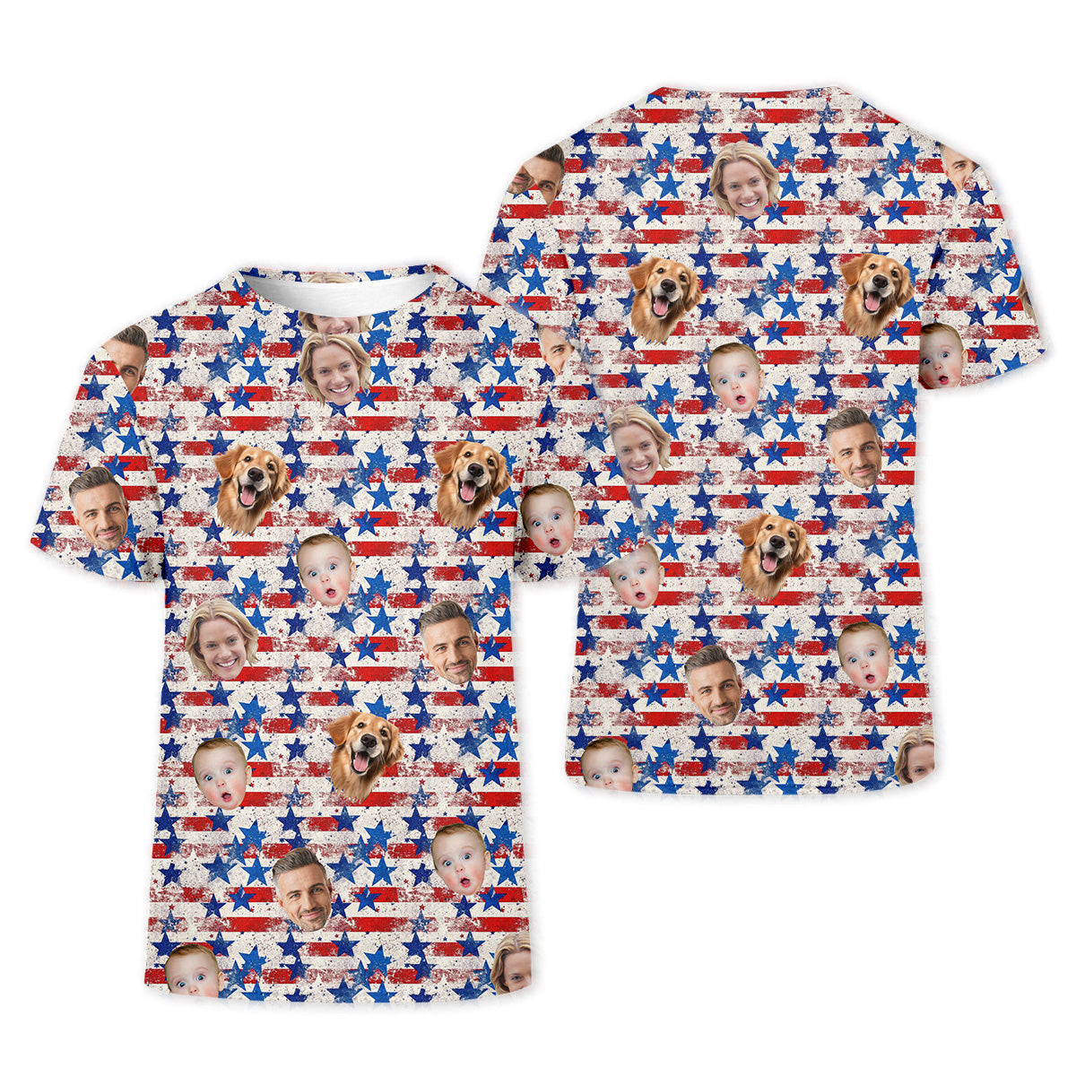 Patriotic Golf Shirt, USA Golf Shirt For Ladies, Women's Golf Polo Shirt, Womens Golf Polo, Custom Pet Shirt SH818