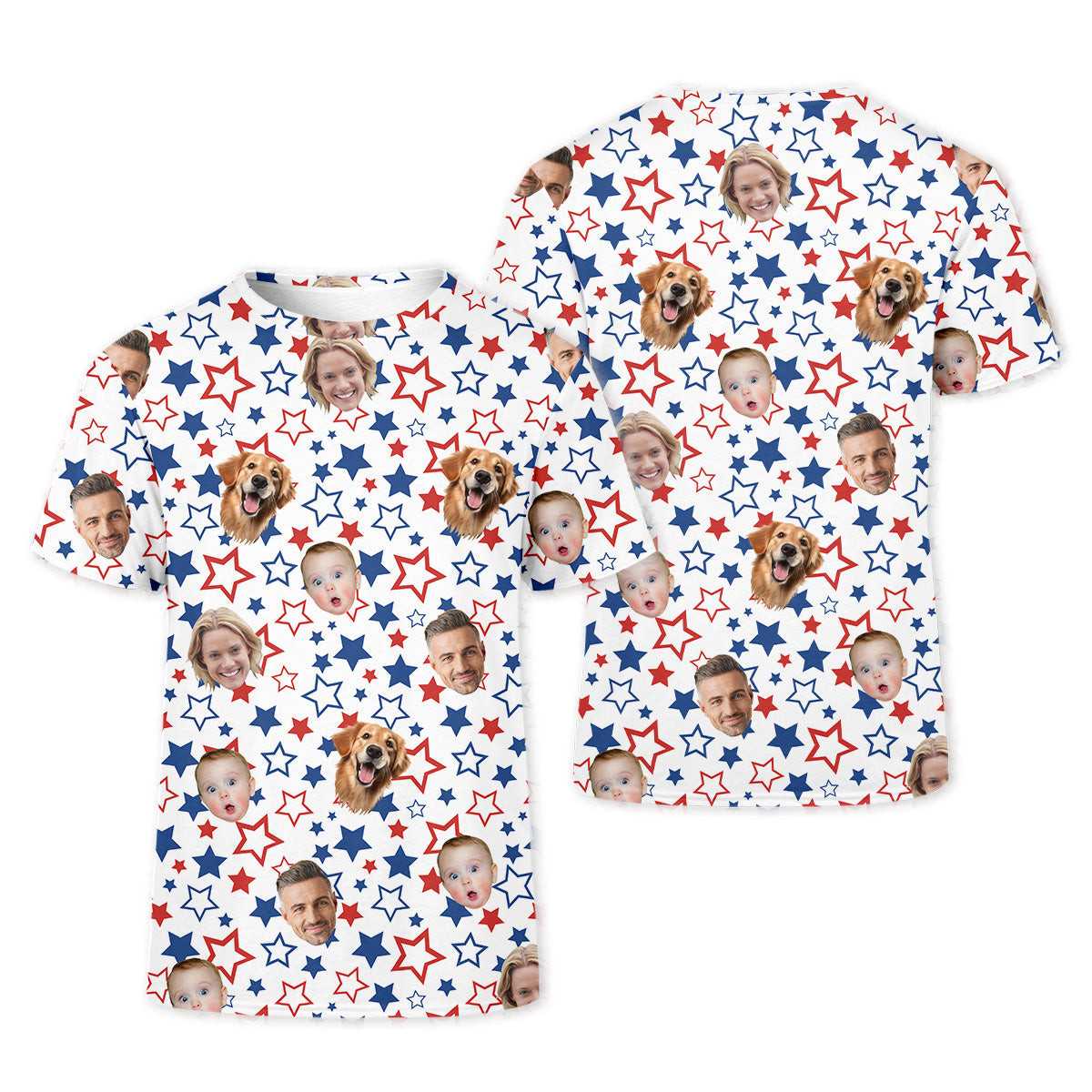 Patriotic Golf Shirt, USA Golf Shirt For Ladies, Custom Family Golf Shirt, Women's Golf Polo Shirt SH818