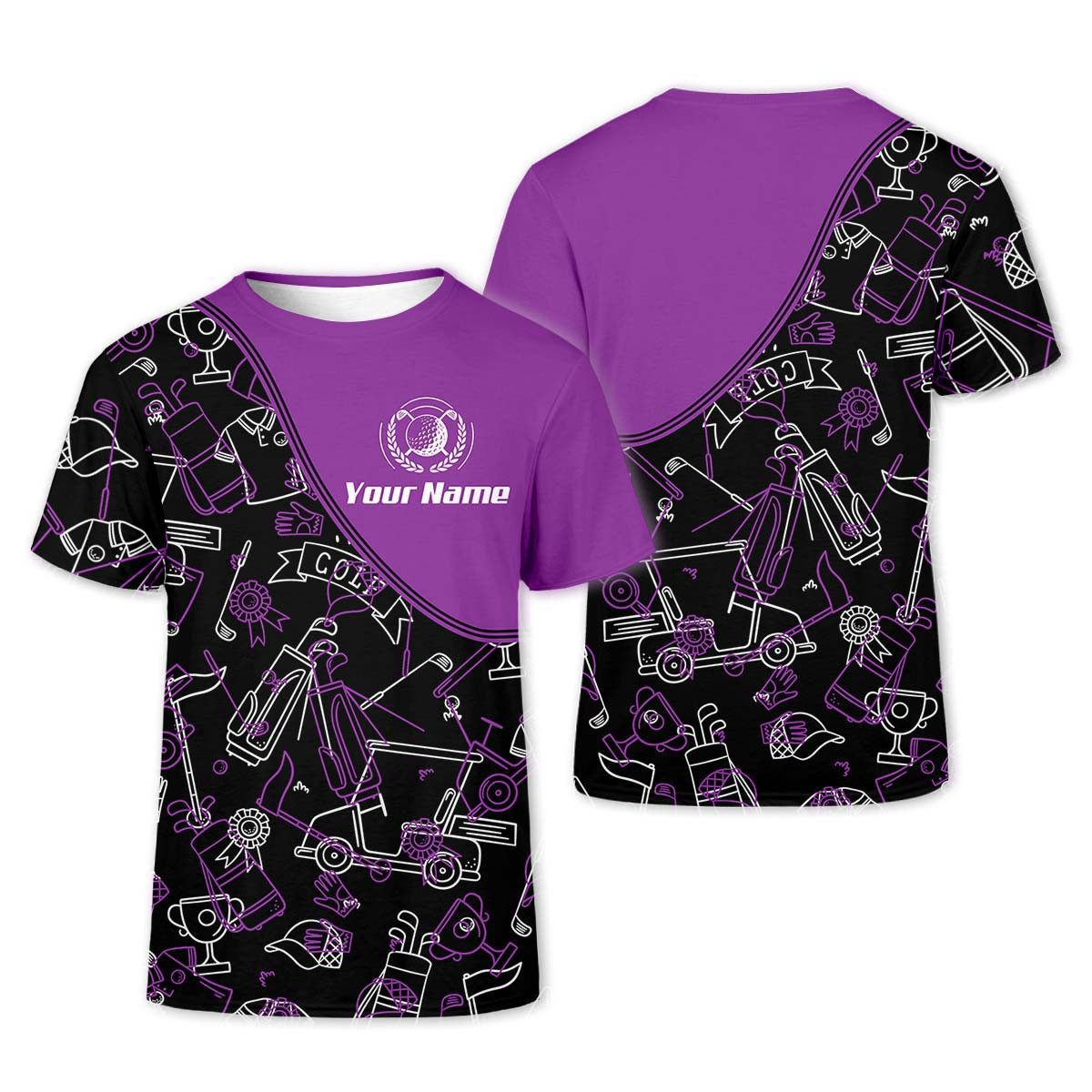 Personalized Womens Golf Polo Shirt, Golfing Apparel, Womens Golf Gifts SH818
