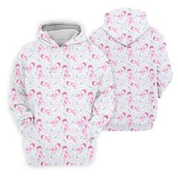 Pink Floral Breast Cancer Golf Shirt, Women's Long Sleeve Golf Shirts, Ladies Golf Shirts SH818