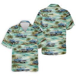 Personalized Truck Golf Shirt, Custom Vehicle Tropical Pattern, Golf Shirt For Men SH818