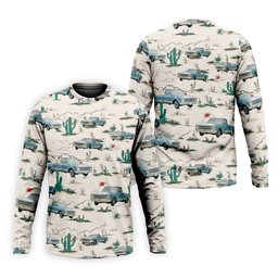 Personalized Truck Golf Shirt, Custom Vehicle Tropical Pattern, Golf Shirt For Men SH818