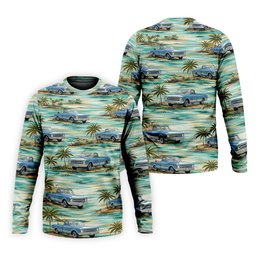 Personalized Truck Golf Shirt, Custom Vehicle Tropical Pattern, Golf Shirt For Men SH818