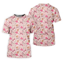 Pink Cowgirl Western Golf Shirt, Womens Sleeveless Polo, Cute Golf Outfit, Ladies Golf Shirts SH818