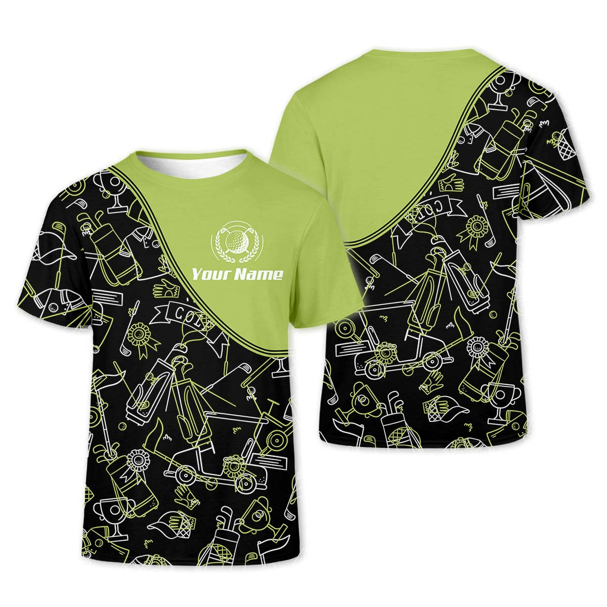 Personalized Womens Golf Polo Shirt, Women's Golfing Clothes, Womens Golf Gifts SH818