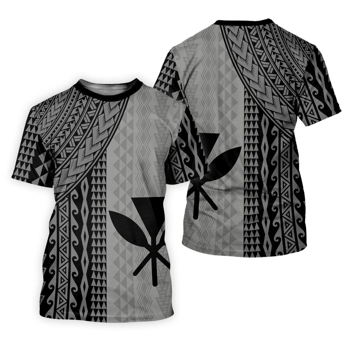 Polynesian Tribal Pattern Vintage Golf Shirt, Hawaiian Golf Shirt, Golf Shirt For Women SH818