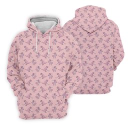 Pink T-Rex Dinosaur Golfer Pattern Golf Polo Shirt, Golf Shirts For Men, Mens Golf Apparel SH818